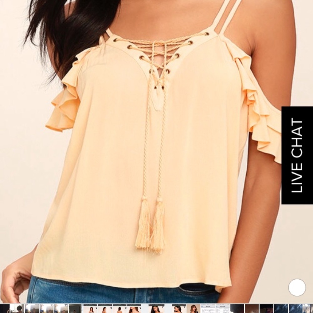 Lulus Cold shoulder top